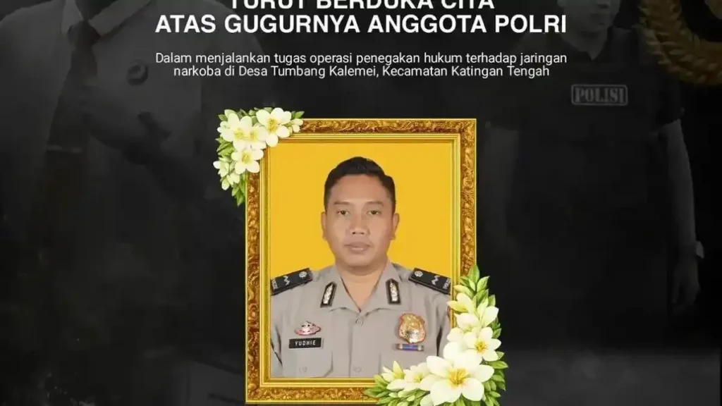 Tragedi di Katingan: Aipda Yudhi Gugur Saat Gerebek Narkoba