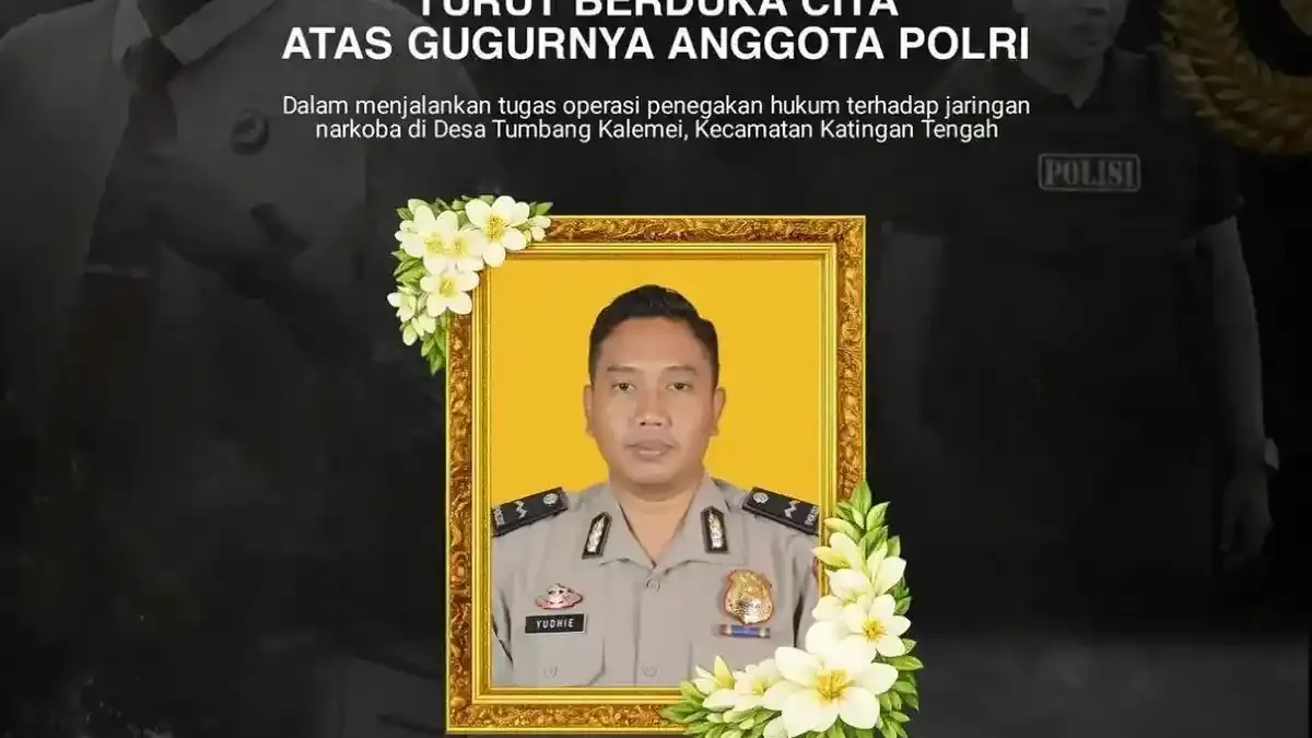 Tragedi di Katingan: Aipda Yudhi Gugur Saat Gerebek Narkoba
