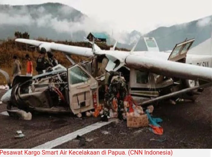 Tragedi Pesawat Udara di Papua: Pilot Tewas dan Pesawat Dibakar KKB