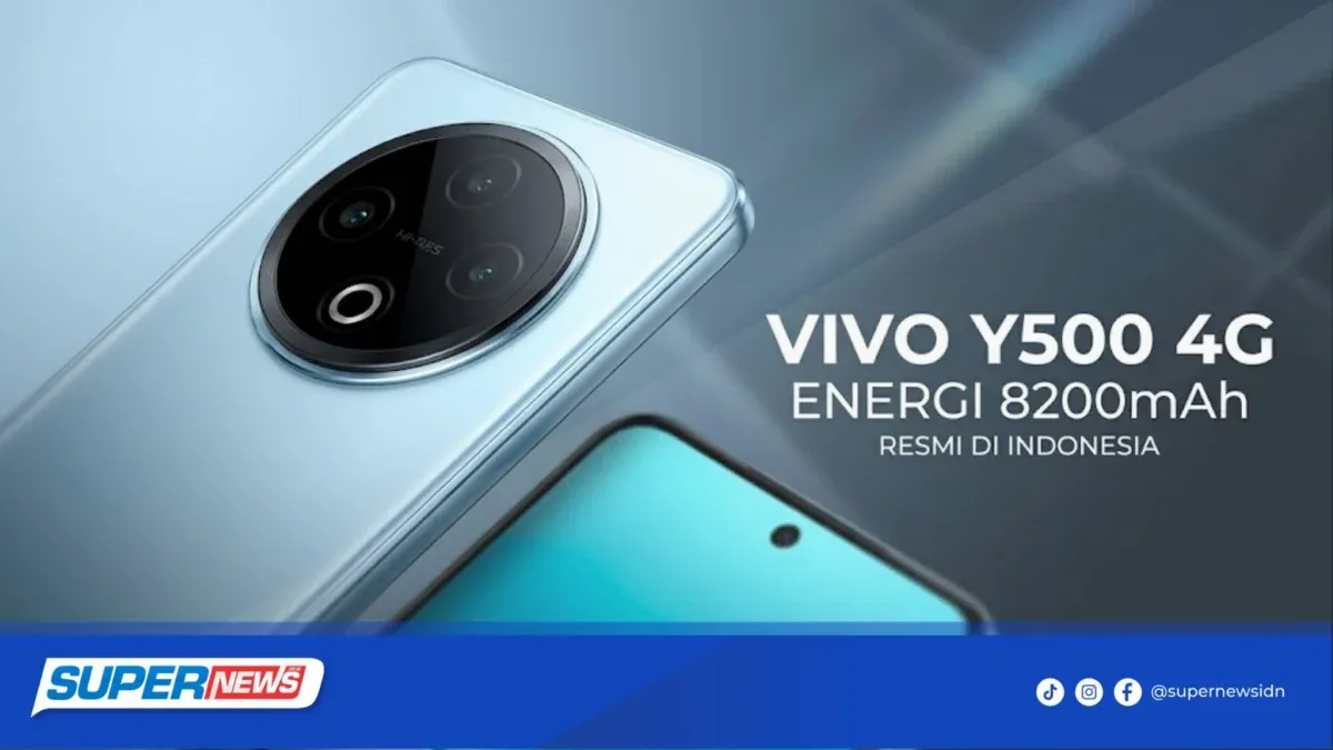 vivo Y500 Resmi Hadir di Indonesia, Simak Harga dan Spesifikasinya!