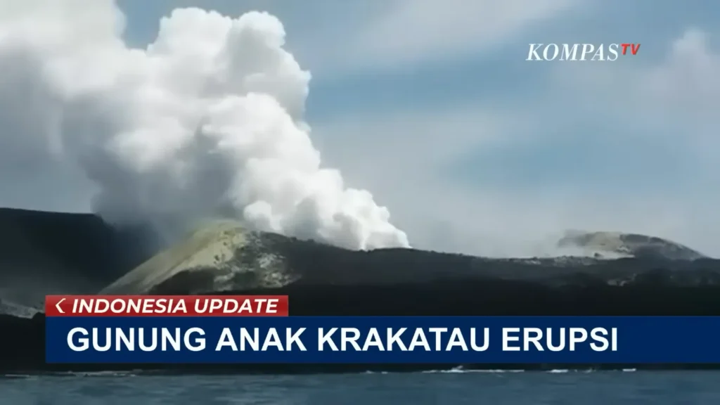 Waspada! Status Gn Anak Krakatau Level III Siaga Diumumkan