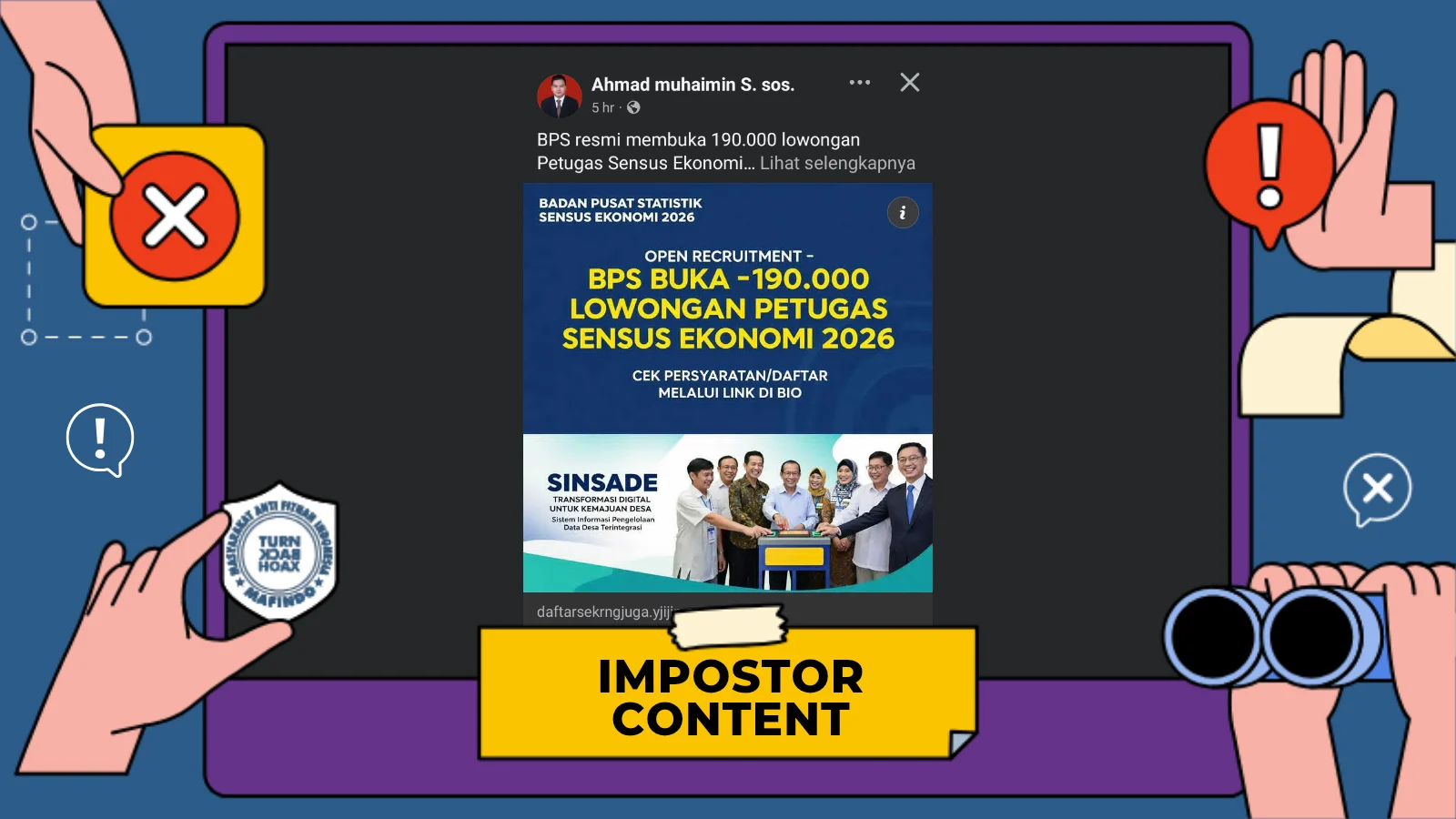 Waspadai Penipuan, OJK Ingatkan Kroscek Petugas BPS Sensus Ekonomi