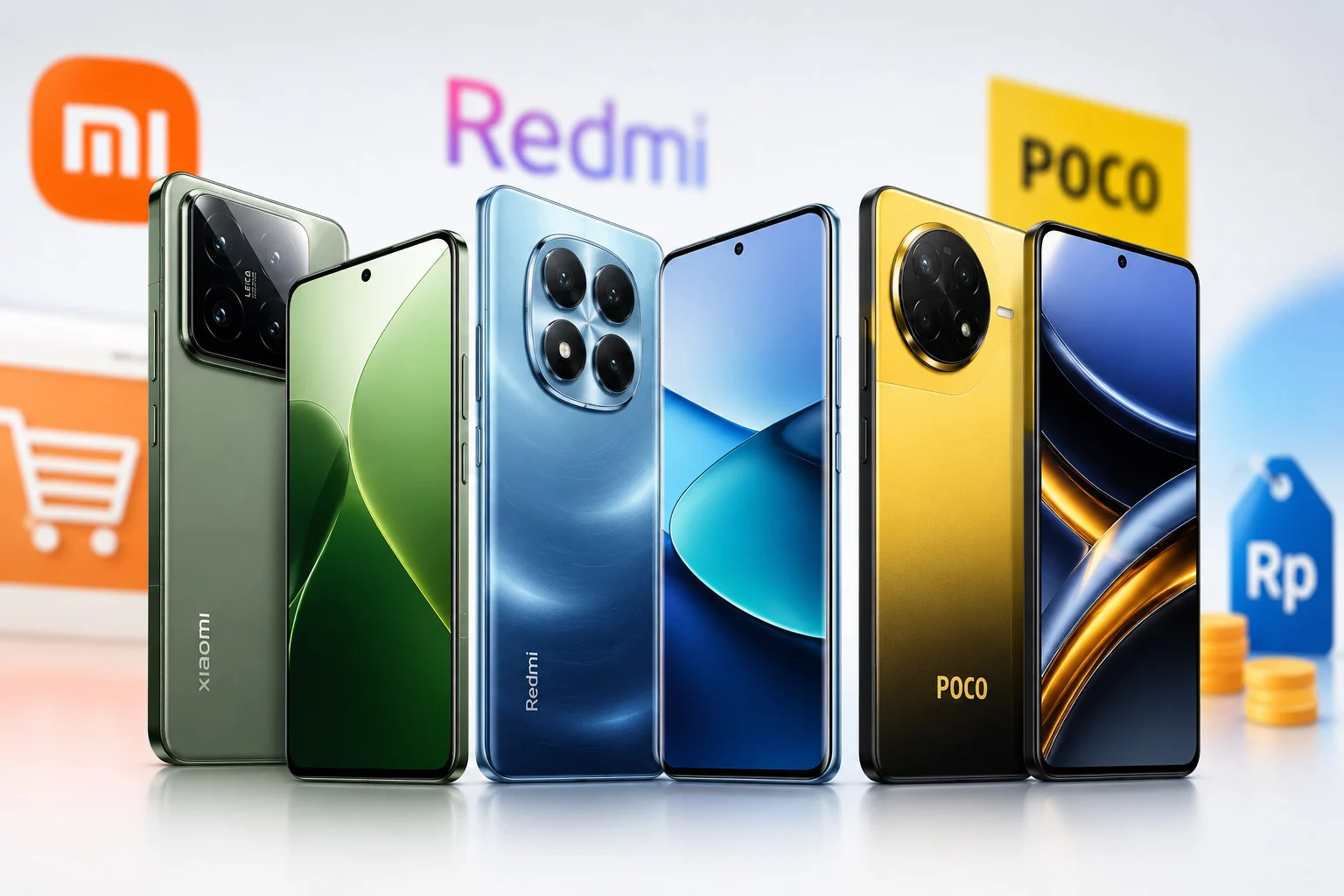 Xiaomi, Redmi, dan Poco Hadirkan Smartphone Baru dengan Harga Mulai 1 Jutaan