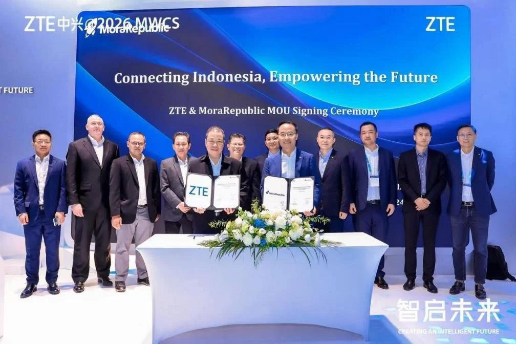 ZTE dan MoraRepublic Kerja Sama Perluas Jaringan Broadband di Indonesia